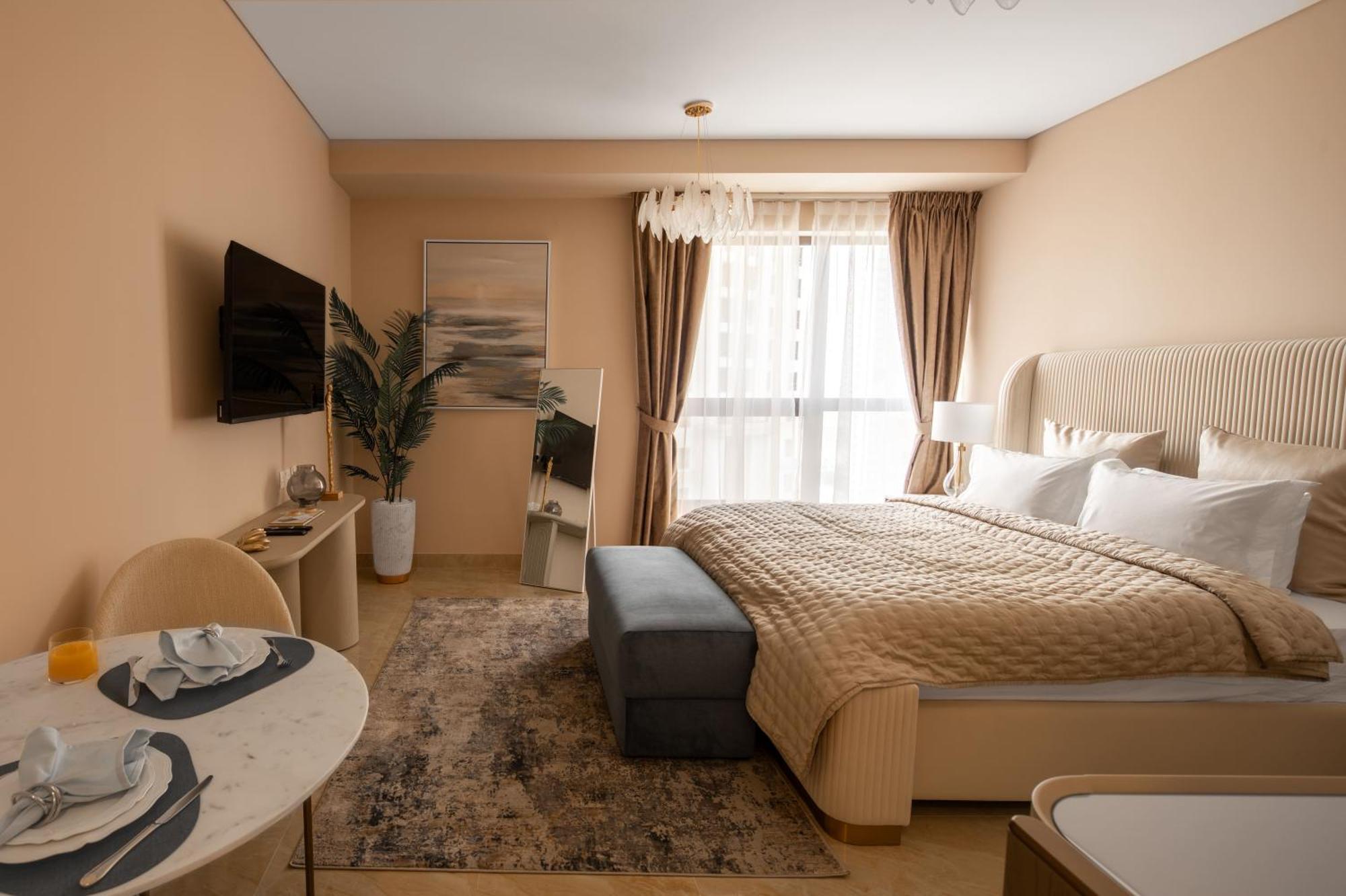 Happy Academia Jbr Daire Dubai Dış mekan fotoğraf